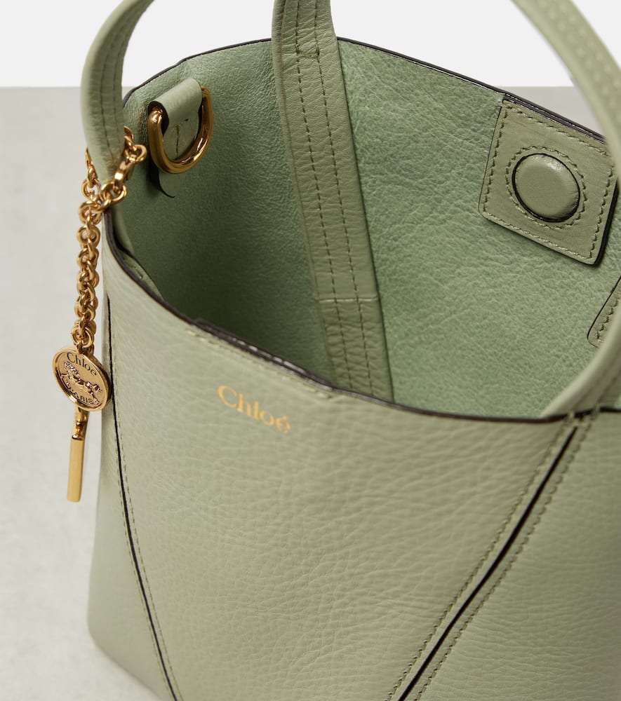 Chloe Chloe Spin Small leather tote bag
