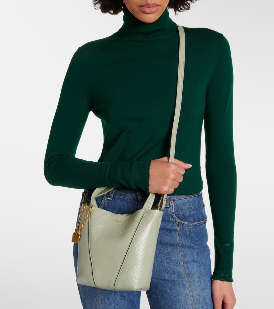 Chloe Chloe Spin Small leather tote bag
