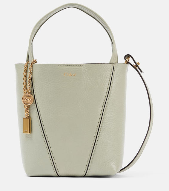 Chloe Chloe Spin Small leather tote bag. Shop Chloe Tote Bags for women now.