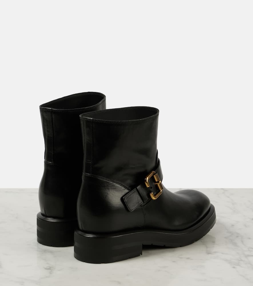 Chloe Coddington leather ankle boots