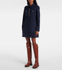 Chloe Coddington leather over-the-knee boots