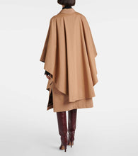 Chloe Cotton gabardine cape