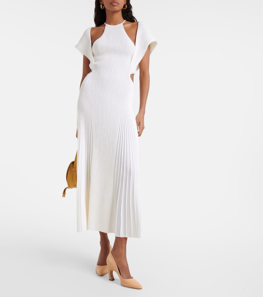 Chloe Cutout wool maxi dress