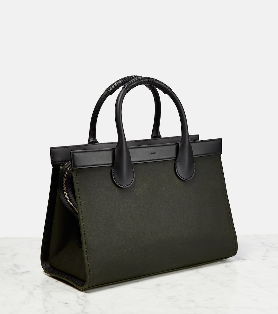 Chloe Edith Large leather-trimmed tote bag