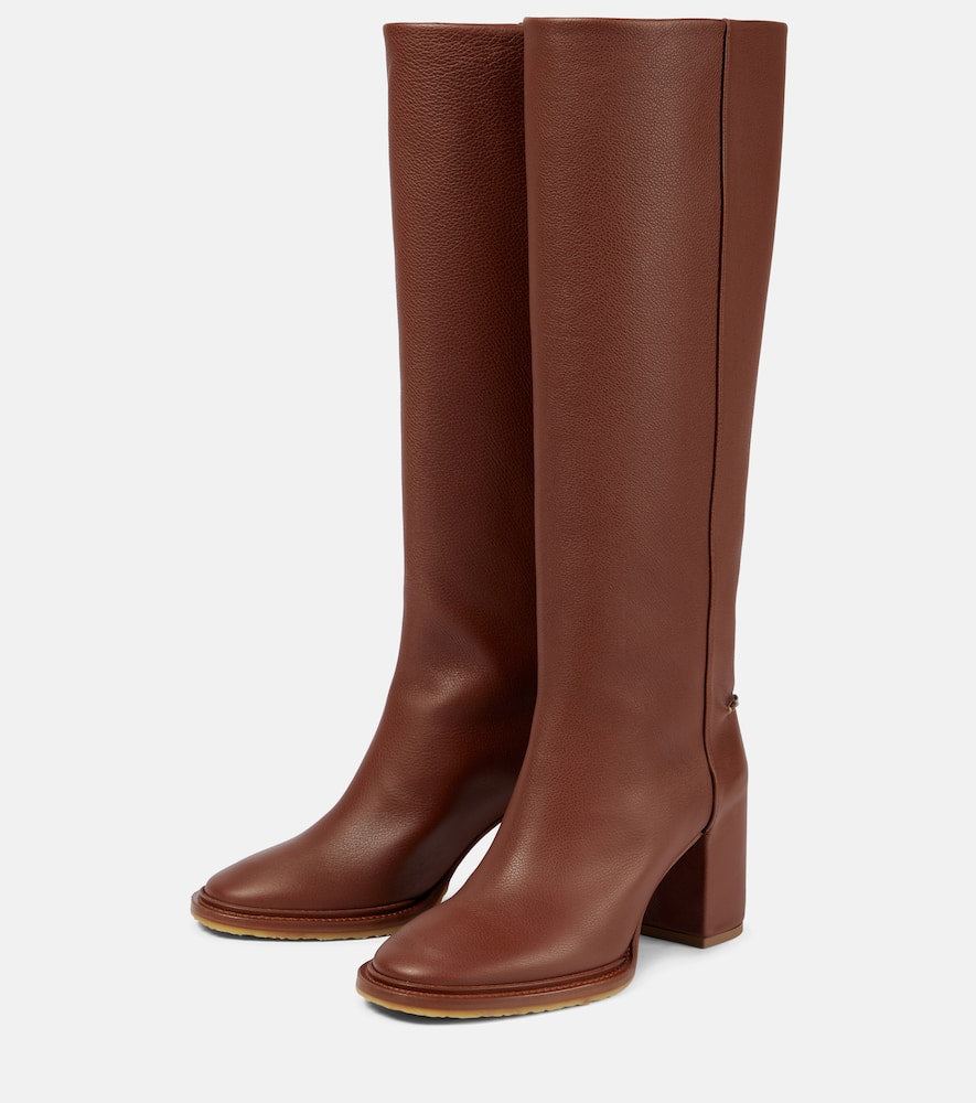 Chloe Edith leather knee-high boots