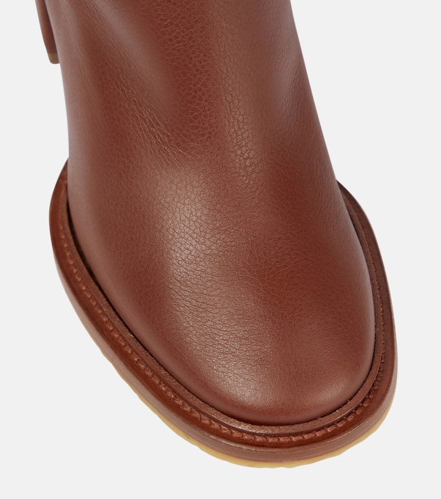 Chloe Edith leather knee-high boots