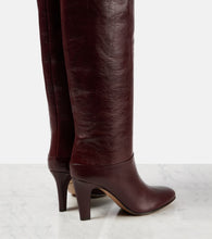 Chloe Eve 85 leather over-the-knee boots