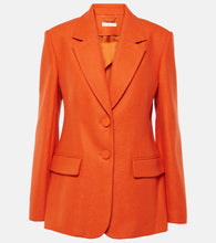 Chloe Felted wool and cashmere jersey blazer