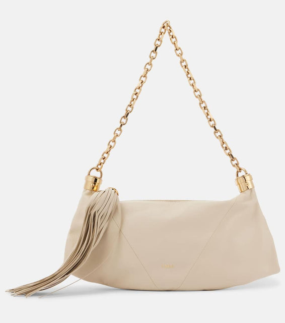 Chloe Foulard Small leather shoulder bag. Shop Chloe Shoulder Bags for women now.