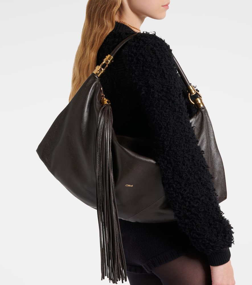 Chloe Foulard leather shoulder bag
