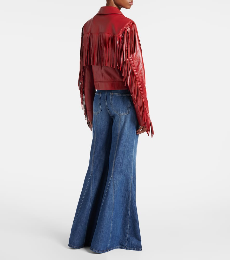 Chloe Fringed leather jacket