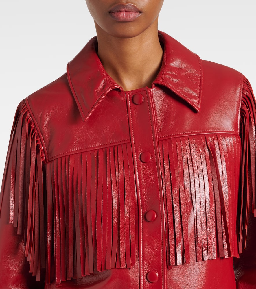 Chloe Fringed leather jacket
