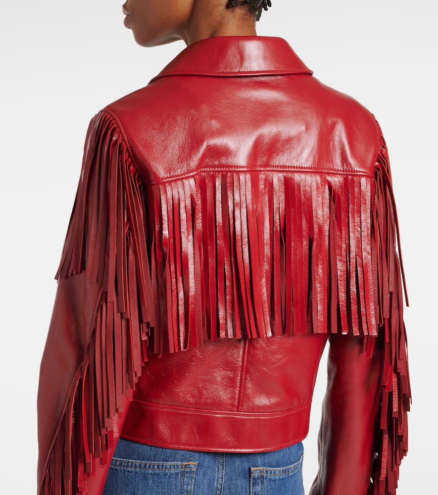 Chloe Fringed leather jacket