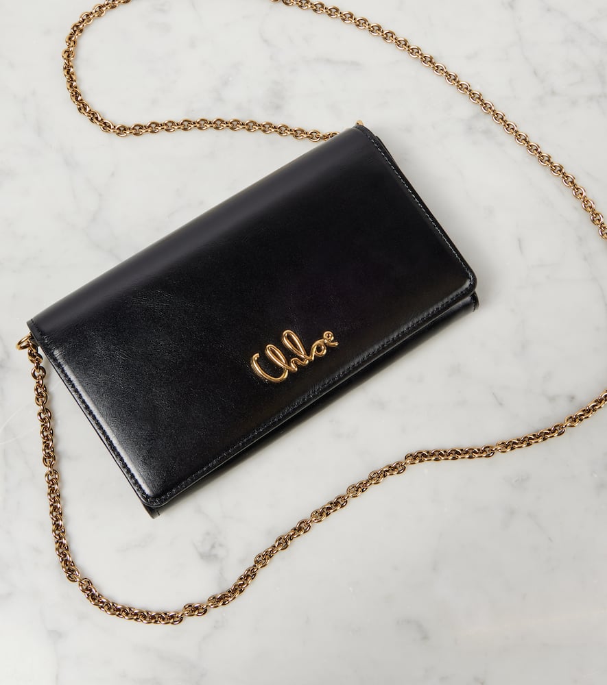 Chloe Iconic Mini leather crossbody bag