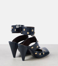 Chloe Jade studded leather pumps