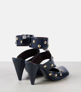 Chloe Jade studded leather pumps