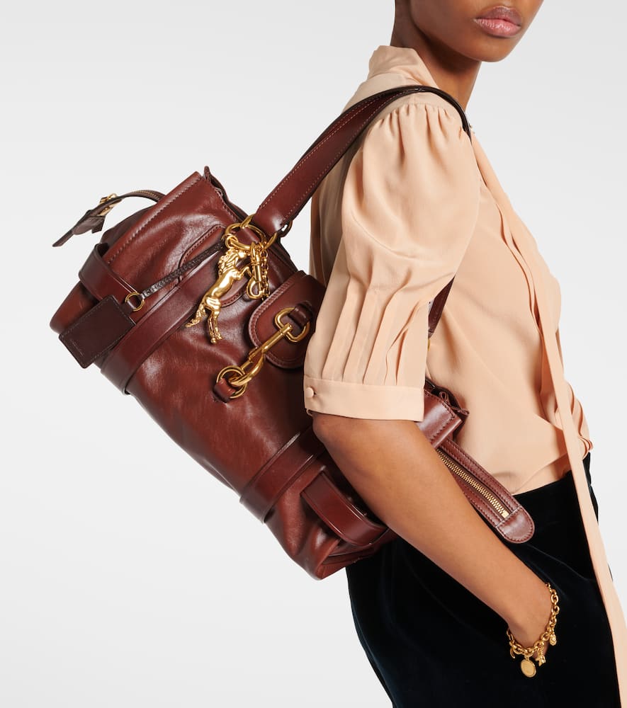 Chloe Kerala 25 Large leather tote bag