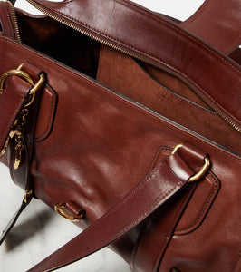 Chloe Kerala 25 Large leather tote bag