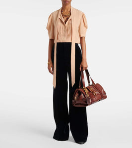 Chloe Kerala 25 Large leather tote bag