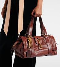 Chloe Kerala 25 Large leather tote bag