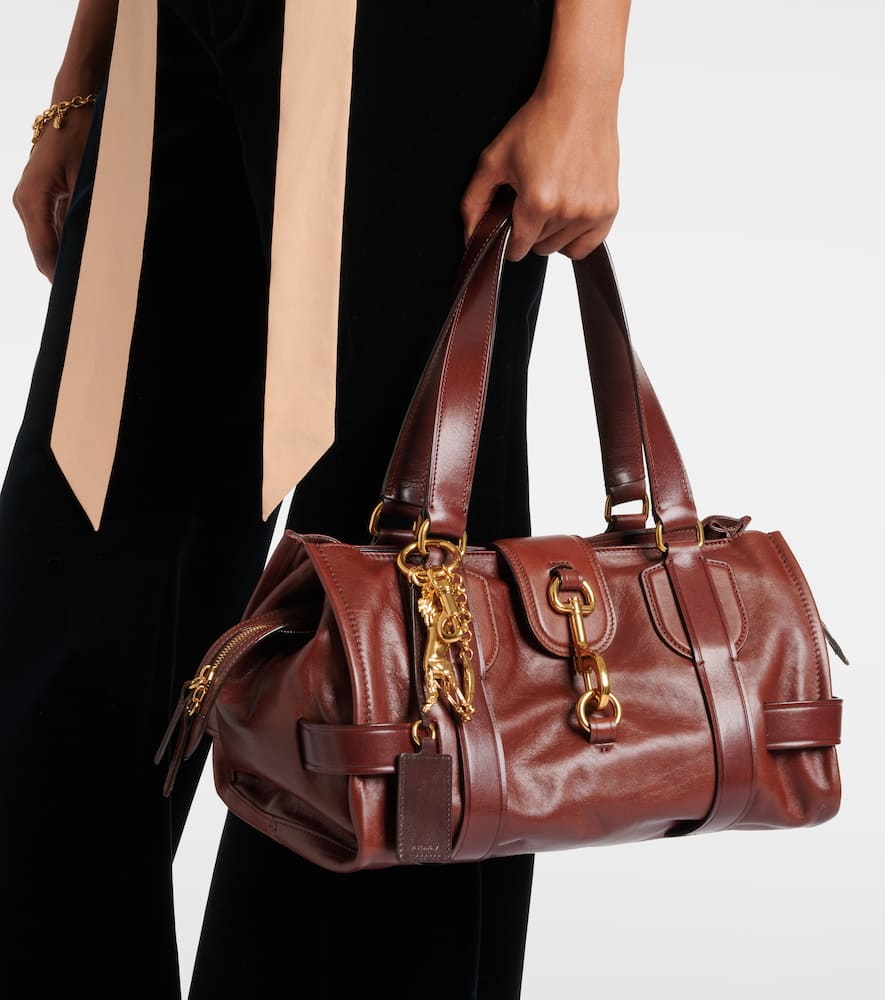 Chloe Kerala 25 Large leather tote bag