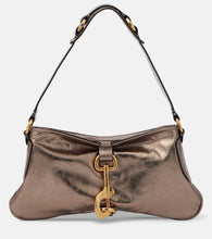 Chloe Kerala 25 Small metallic leather shoulder bag. Shop Chloe Shoulder Bags for women now.
