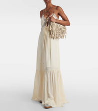 Chloe Kick suede-trimmed sneakers