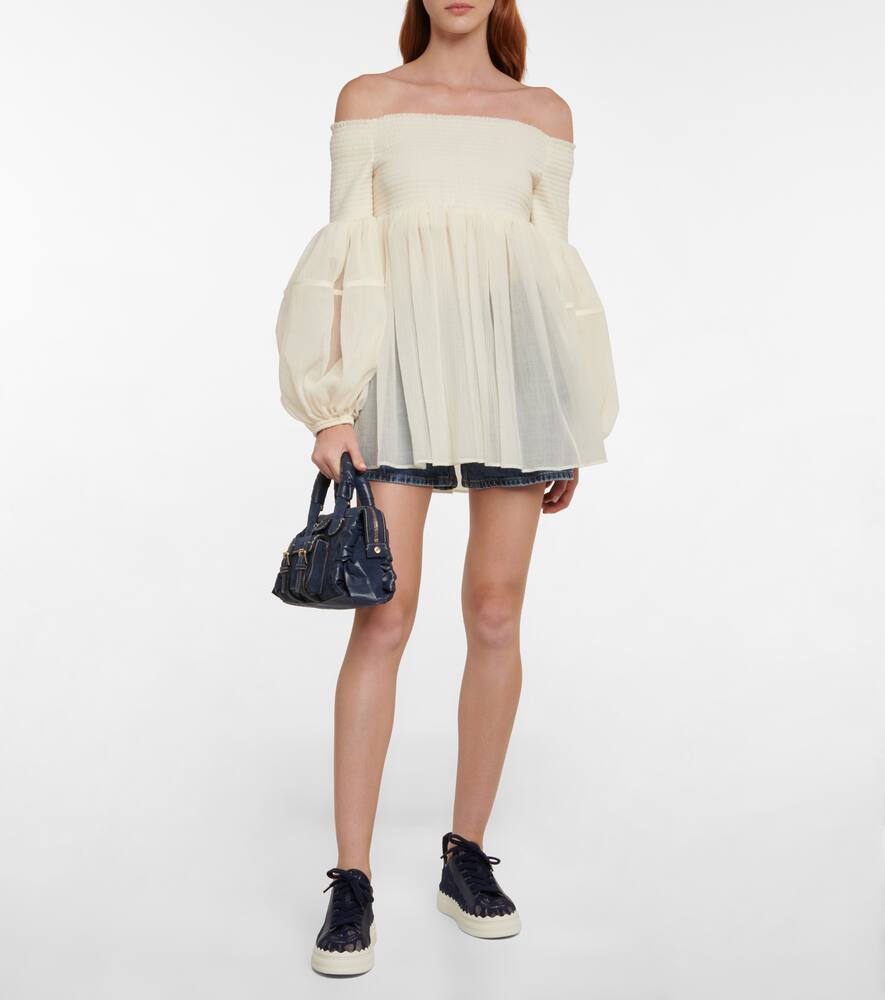 Chloe Lauren lace sneakers