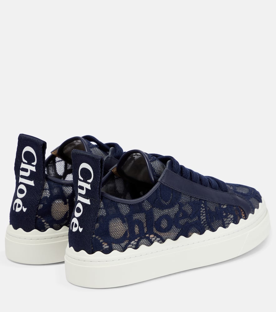 Chloe Lauren lace sneakers