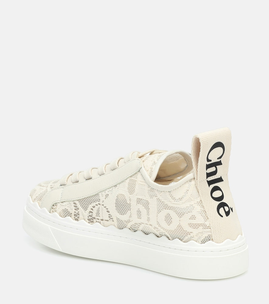 Chloe Lauren lace sneakers
