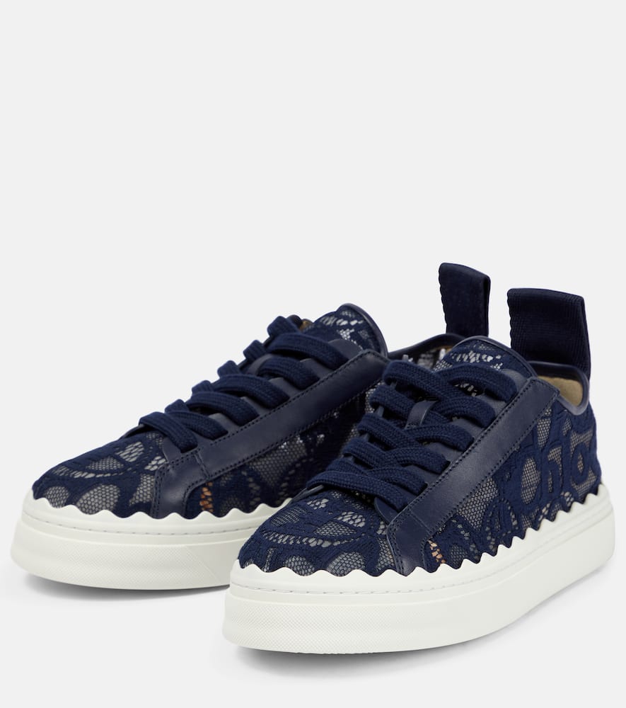 Chloe Lauren lace sneakers