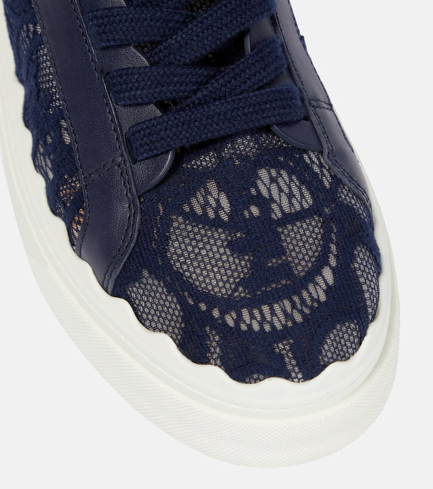 Chloe Lauren lace sneakers