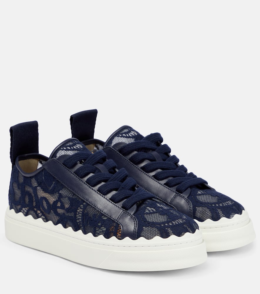 Chloe Lauren lace sneakers