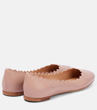 Chloe Lauren leather ballet flats