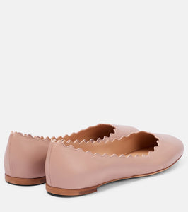 Chloe Lauren leather ballet flats