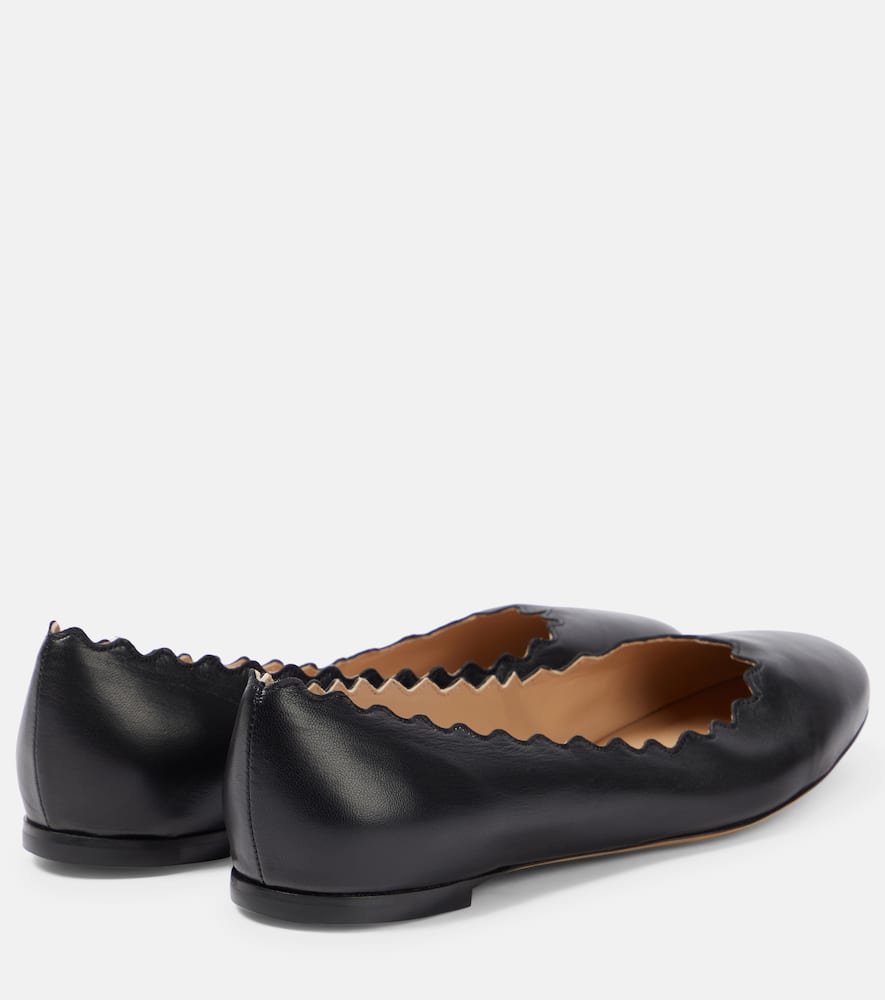 Chloe Lauren leather ballet flats