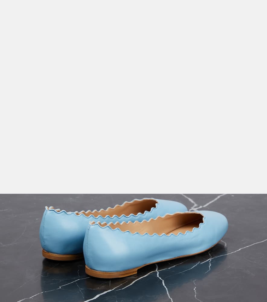 Chloe Lauren leather ballet flats