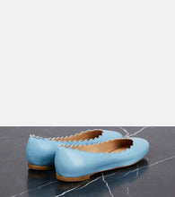 Chloe Lauren leather ballet flats