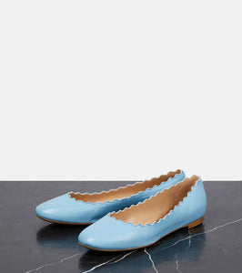 Chloe Lauren leather ballet flats