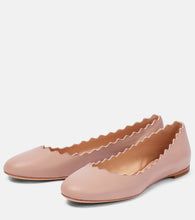 Chloe Lauren leather ballet flats