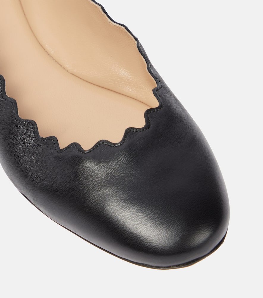 Chloe Lauren leather ballet flats