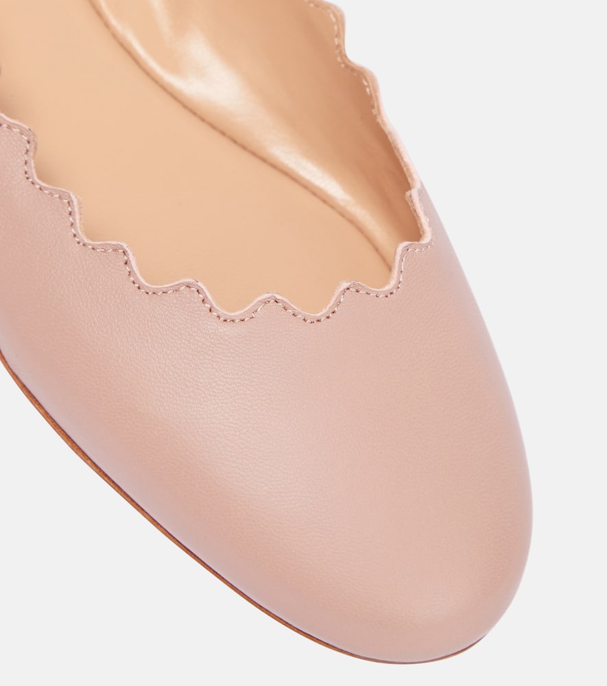 Chloe Lauren leather ballet flats
