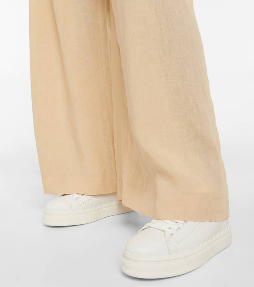 Chloe Lauren leather sneakers