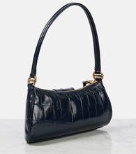 Chloe Le 99 Small croc-effect leather shoulder bag