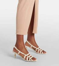 Chloe Marcie 50 leather sandals