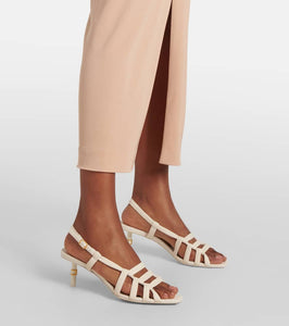 Chloe Marcie 50 leather sandals