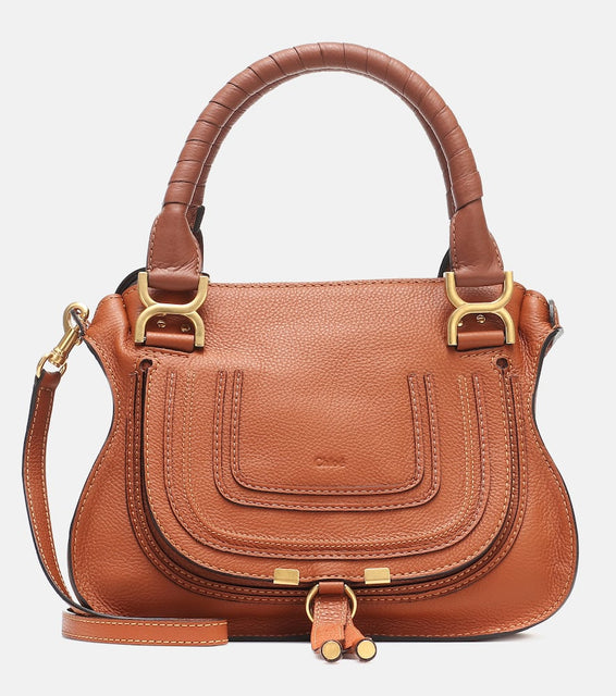 Chloe Marcie Small leather tote. Shop Chloe Shoulder Bags for women now.