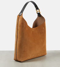 Chloe Marcie Small suede shoulder bag