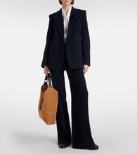 Chloe Marcie Small suede shoulder bag