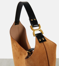 Chloe Marcie Small suede shoulder bag